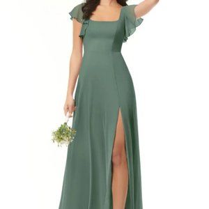 Azazie Bondi Dress (Eucalyptus)